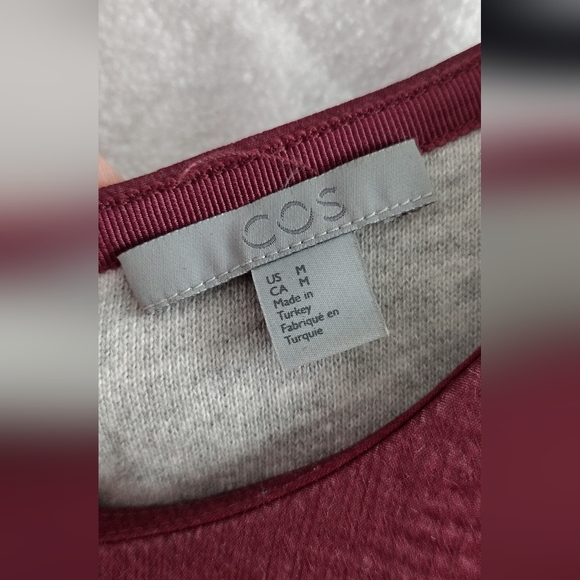 COS plum/wine/burgundy dress. EUC. Size M. - Picture 8 of 16